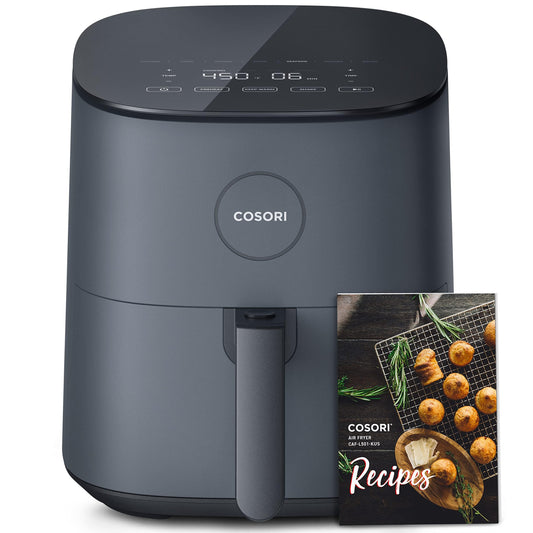 COSORI Air Fryer Pro LE 5-Qt Airfryer, Quick and Easy Meals, UP to 450℉, Quiet, 85% Oil less, 130+ Recipes , 9 Customizable Functions, SHAKE Reminder, Compact, Dishwasher Safe