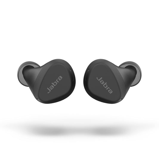 Jabra Elite 4 Active in-Ear Bluetooth Earbuds – True Wireless Earbuds with Secure Active Fit, 4 Built-in Microphones, Active Noise Cancellation and Adjustable HearThrough Technology – Black