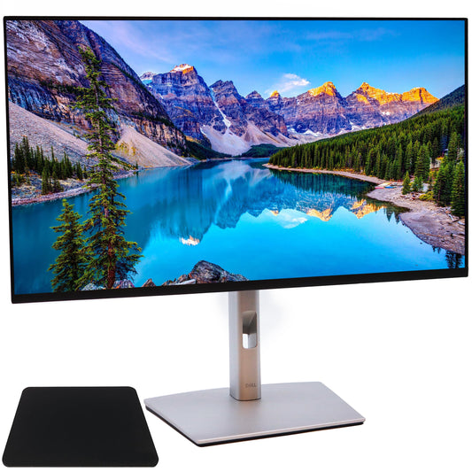 Dell 27 inch Monitor, P2722H Full HD 1080p Computer Monitor, Anti Glare 16:9 IPS Computer Screen, LCD 60Hz Monitor with Slim Design for Home and Office, Mouse Pad Included